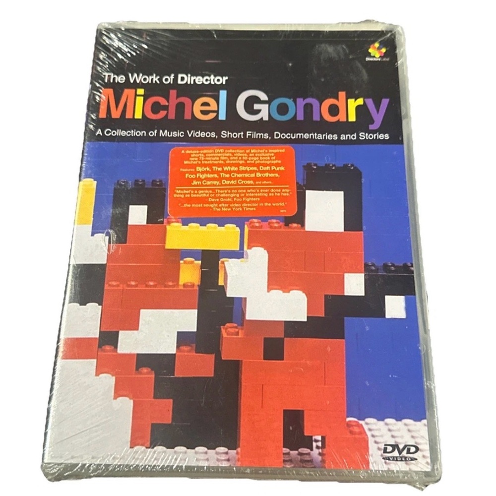 The Work of Director Michel Gondry DVD Daft Punk Bjork White Stripes NEW SEALED
